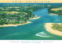 N°3223 YCA Caoudal éd. Vue Aérienne GUIDEL Plage - LE POULDU - VENTE DIRECTE X - Noailles