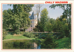 CHILLY MAZARIN . - Le Parc Du Château.  CPM Pas Courante - Chilly Mazarin