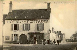 FRANCE - Carte Postale De Artenay -  Rue De La Gare - L 152335 - Artenay