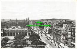 R599900 Edinburgh. Princes Street From The Scott Monument. Valentine. Silveresqu - Wereld