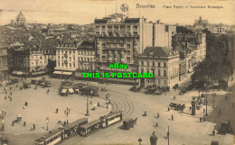 R597506 Nels. Bruxelles. Place Rogier Et Boulevard Botanique. Ern. Thill. Serie - Wereld