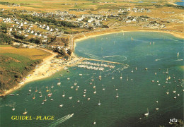 GUIDEL Plage - Vue Aérienne - Estuaire De La Laïta  - N° 3220 YCA Caoudal éditeur - Guidel