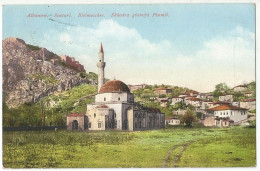 Albania Croatia Austria Postcard Scutari Skadar 1917 Sent To Bohemia K.u.K. Bahnhof-Schiffstationkommando Metkovic - Albanie