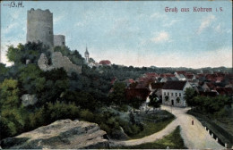 CPA Kohren Sahlis Frohburg Sachsen, Burg, Ortsansicht - Other & Unclassified