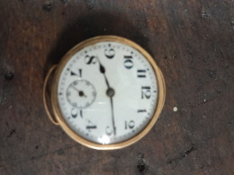 Petit Montre Or 18c Manque Remontoir - Horloge: Antiek