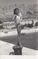 Zaostrog - Girl In Swimwear Posing At Beach - Croatie