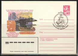 RUSSIA USSR Stamped Stationery Special Cancellation USSR Se SPEC 83-085 AZOVSTAL Factory Metallurgy - Zonder Classificatie