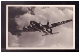 Dt- Reich (024138) Propaganda AK Unsere Luftwaffe Condor Fw 200C, Gelaufen Feldpost 1942 - Weltkrieg 1939-45