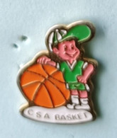 Pin's CSA Basket - Basketbal