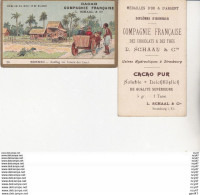 CHROMOS. Cacao Compagnie Française L. Shaal & Cie. Borneo, Ausflug Ins Innere Der Insel.  ...U601 - Andere & Zonder Classificatie