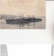 CPA MARINE DE GUERRE FRANCAISE.    Le "GAULOIS" Cuirassé D'escadre. ...U116 - Warships