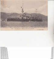 CPA MARINE DE GUERRE FRANCAISE.    Le "BRENNUS" Cuirassé D'escadre. ...U115 - Warships