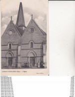 CPA (60) LACROIX-SAINT-OUEN.   L'église, Animé, Horloge ...U463 - Kirchen U. Kathedralen