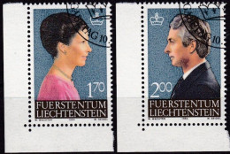 Liechtenstein, 1984, 864/65, Used Oo,  Erbprinz Hans-Adam Und Erbprinzessin Marie - Usati