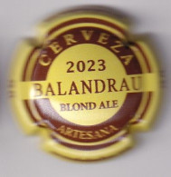 CHAPA DE CERVEZA ARTESANA BALANDRAU BLOND ALE 2023 (BEER-BIERE) CORONA - Bier