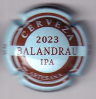 CHAPA DE CERVEZA ARTESANA BALANDRAU IPA 2023 (BEER-BIERE) CORONA - Beer