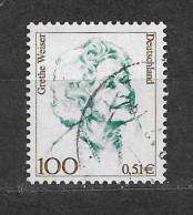 Deutschland Germany BRD 2000 ⊙ Mi 2149 Grethe Weiser. - Used Stamps