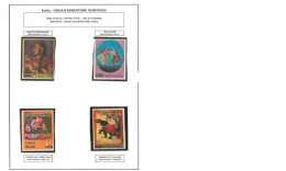 India - INDIAN MINIATURE PAINTINGS- 05 May 1973 ; Specimen - Nuevos