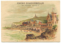 Belle Chromo "Cacao D'Aiguebelle" à Notre-Dame D'Aiguebelle - Drôme - Image Chocolat - Aiguebelle