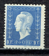 10 C Bleu Marianne De Dulac Série De Londres - 1944-45 Marianne (Dulac)