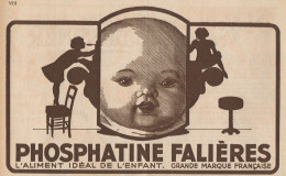 Aliment De L'Enfant Phosphatine Faliéres - Pubblicità D'epoca - 1930 Ad - Publicidad