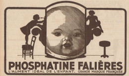 Aliment De L'Enfant Phosphatine Faliéres - Pubblicità D'epoca - 1930 Ad - Reclame