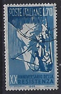 Italy 1965  20 Jahrestag Des Widerstandes  (o) Mi.1177 - 1961-70: Used