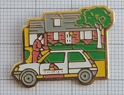 Pin's Thiriet Renault Super 5 - Lebensmittel