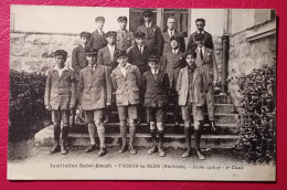 74 - THONON - INSTITUTION SAINT JOSEPH - ANNEE 1926 - 27 - Thonon-les-Bains