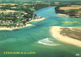 GUIDEL Plages - Vue Aérienne - L'estuaire De La Laïta  - LE POULDU - N° 3223 YCA Caoudal éditeur - Guidel