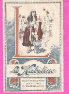 Calendrier 1915 2 Volets Teinture La Kabiline - Tamaño Pequeño : 1901-20