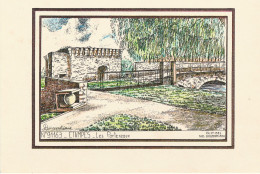 ETAMPES. - Les Portereaux. Dessin DUCOURTIOUX - Etampes