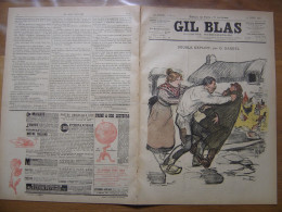 1900 GIL BLAS 12 Steinlen Sandy Hook Balluriau - Otros & Sin Clasificación