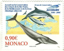 Monaco MNH Stamp - Vie Marine