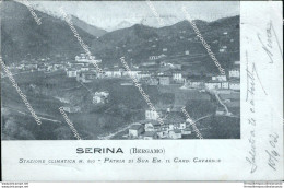 Bs282 Cartolina Serina Patria Di Sua Em.il Cardinale Cavagnis Bergamo Lombardia - Bergamo