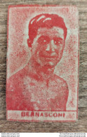 Bh12 Rara Figurina Anteguerra Calcio Attilio Bernasconi Torino Gioco Di Carte - Otros & Sin Clasificación