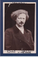 CPA Autographe Signature Musicien Pianiste Paderewski Pologne Voir Dos - Chanteurs & Musiciens