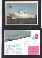 BATIMENT MISTRAL " L9013" LOT DE 23 ENVELOPPES AYANT VOYAGEES (VOIR SCANS) +1 C.P. - Commemorative Postmarks