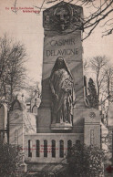 CPA - PARIS - Cimetière PÈRE-LACHAISE - Monument De Casimir DELAVIGNE Poète Lyrique - Edition C.C.C.C - Statuen