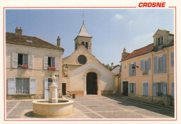 CROSNE . - L'Eglise Notre-Dame. CPM RARE - Crosnes (Crosne)