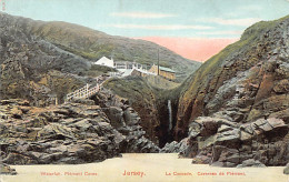Jersey - Waterfall, Plemont Caves - Publ. The Pictorial Stationery Co. Ltd.  - Plemont