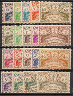 GUADELOUPE - 1945 - N°YT. 178 à 196 - Série De Londres Complète - Neuf Luxe ** / MNH / Postfrisch - Nuevos