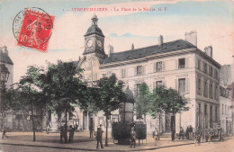 Aubervilliers -  La Place De La Mairie   -   CPA °J - Aubervilliers