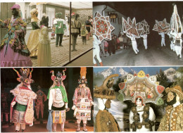 Binche Musée Du Carnaval Lot De 4 Cartes Postales - Binche