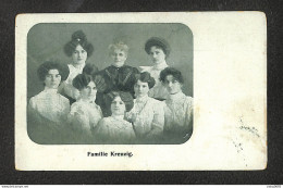 SPECTACLE - ORCHESTRE - Famille Kreuzig -  190? - RARE - Musique Et Musiciens