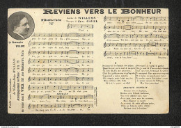 SPECTACLE - MUSIQUE - PARTITION - Reviens Vers Le Bonheur - Mélodie-valse  - Le Chansonnier WILLEMS - Muziek En Musicus