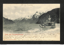 SUISSE - GRUSS Vom YIERWALDSTATTERSEE - 1903 - RARE - Autres & Non Classés