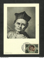 VATICAN - POSTE VATICANE - Carte MAXIMUM 1950 - Mathieu GIBERTI - Maximumkarten (MC)