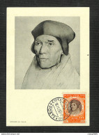 VATICAN - POSTE VATICANE - Carte MAXIMUM 1950 - SAINT JEAN FISCHER - Maximum Cards