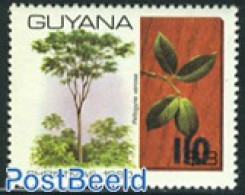 Guyana 1981 Stamp Out Of Set, Mint NH, Nature - Trees & Forests - Rotary Club